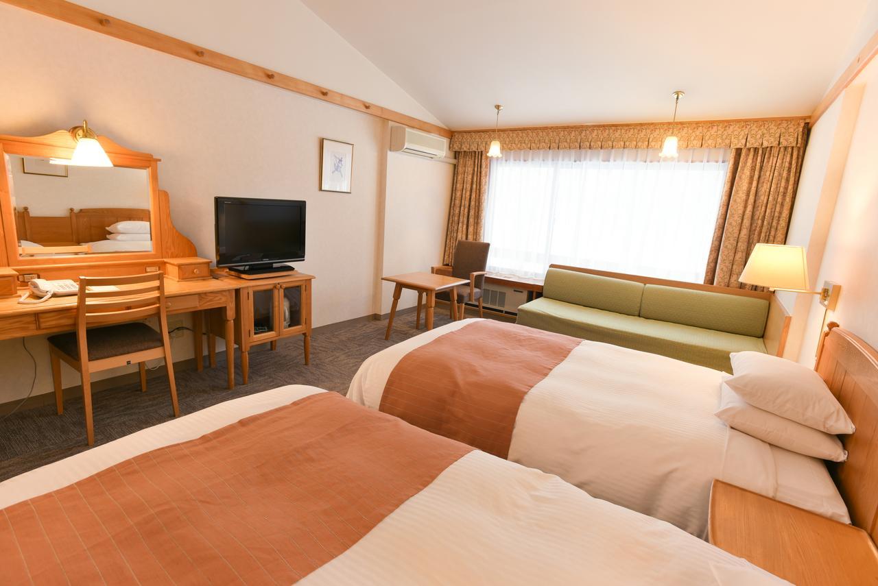 Sahoro Resort Hotel Shintoku Bagian luar foto